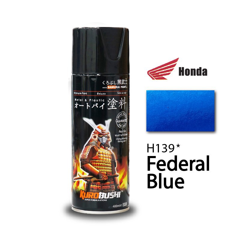 Samurai H139 - sơn xịt xe máy màu xanh