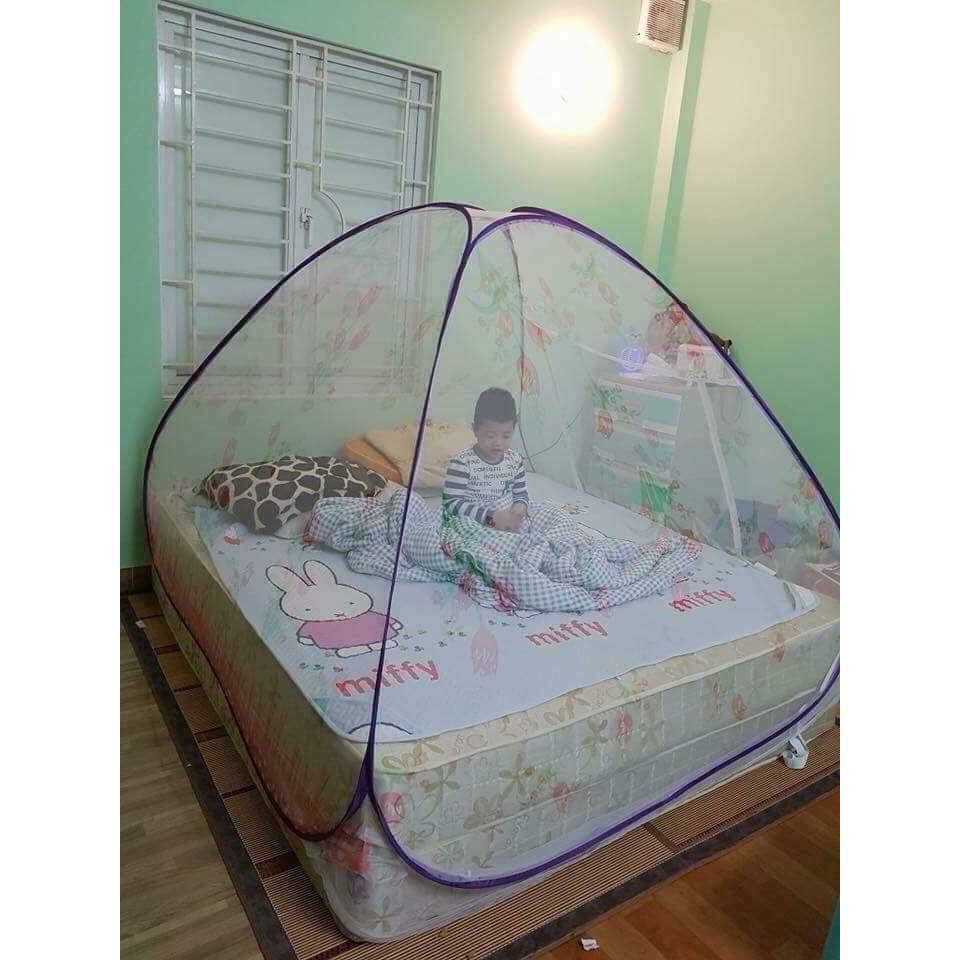 Màn tự bung không đáy chống muỗi đủ kích thước