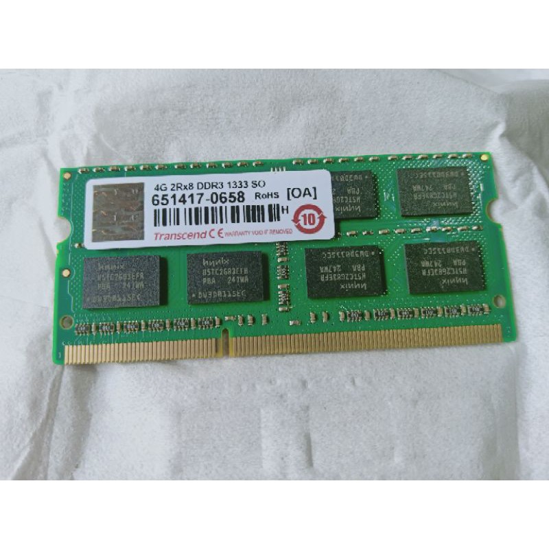 Ram Laptop 4GB DDR3 1333 SO Transcend Ram Laptop Untuk Pc Lazada