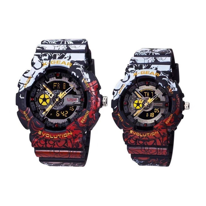⛑ใหม่⛑ นาฬิกาxgear ของแท้ 💯 รุ่น one piece พร้อมกล่อง มีเก็บเงินปลาย