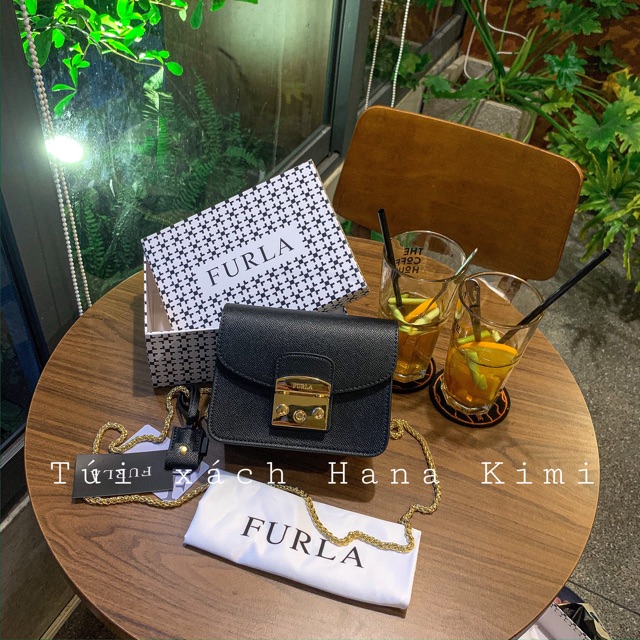 Túi đeo chéo dáng hộp size mini 18 Full Box