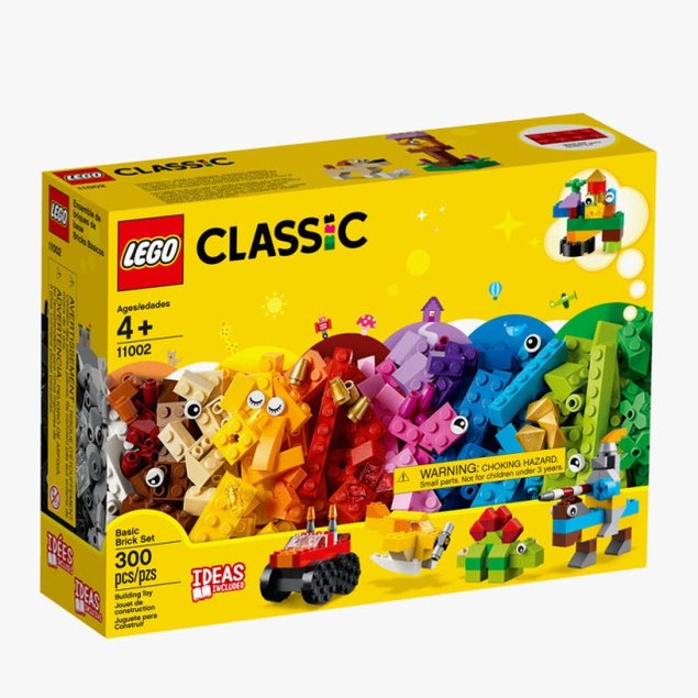 LEGO® Classic Basic Brick Set 11002 LEGO isi 300pcs with Ideas