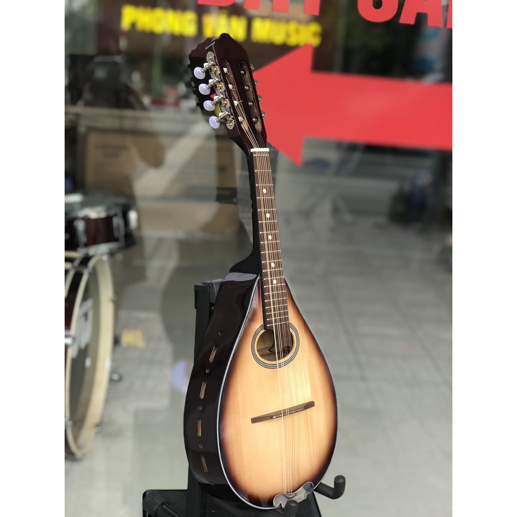Đàn mandolin gỗ ép mặt thông