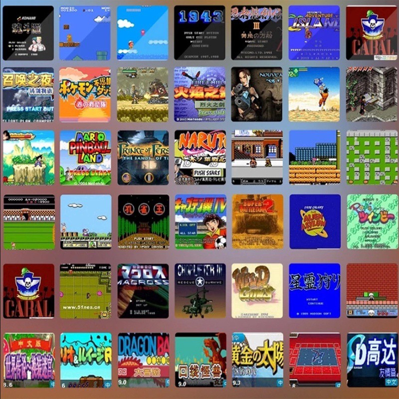 Máy Chơi Game Cổ Điển NES 2 nút 4 nútClassic 620 Trò Chơi