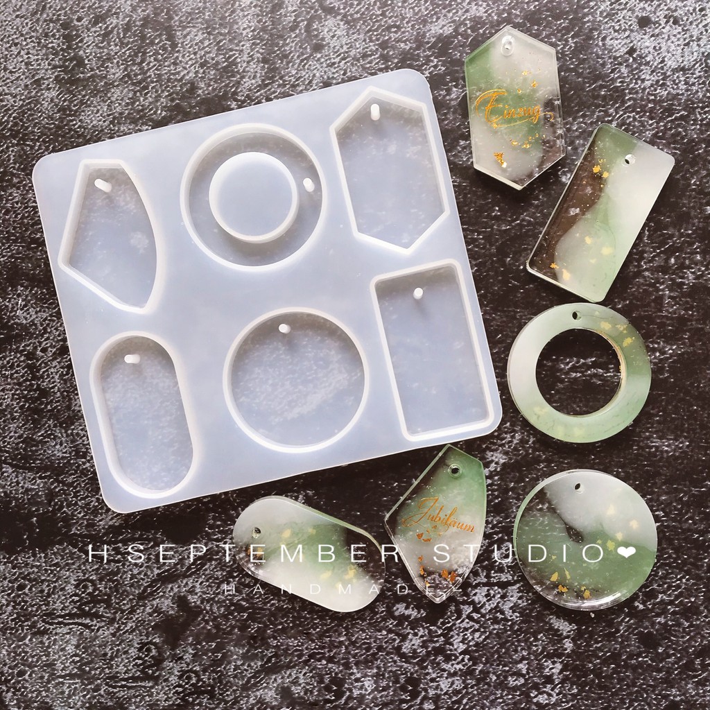 Khuôn Silicon Làm Nến Thơm/Xà Phòng/Bánh Handmade