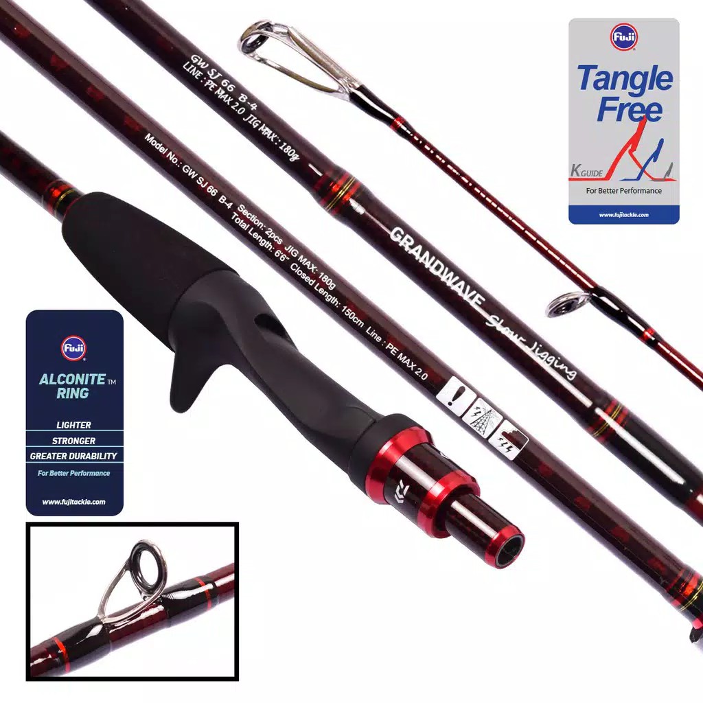 Joran Daiwa GRANDWAVE Slow Jig Overhead Jigging Lazada Indonesia