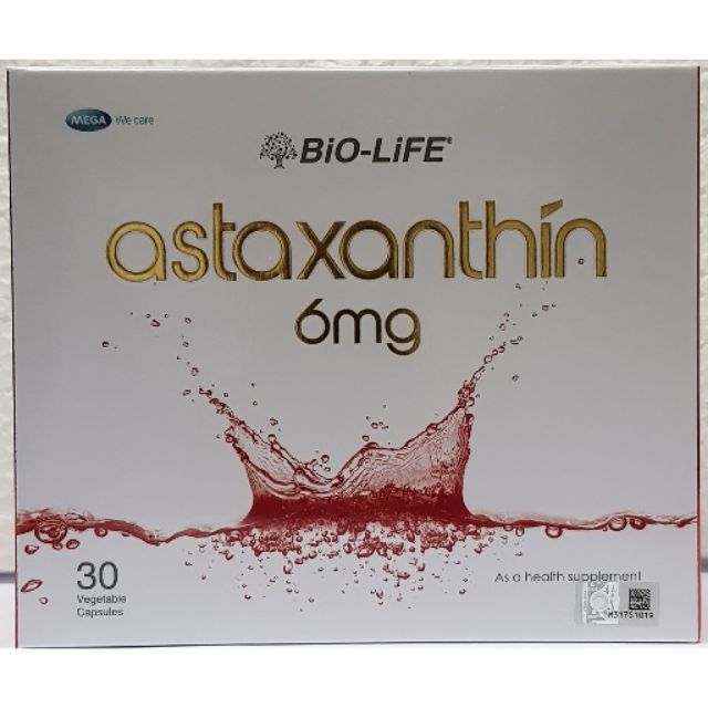 Biolife Astaxanthin 6mg capsules 30s Lazada