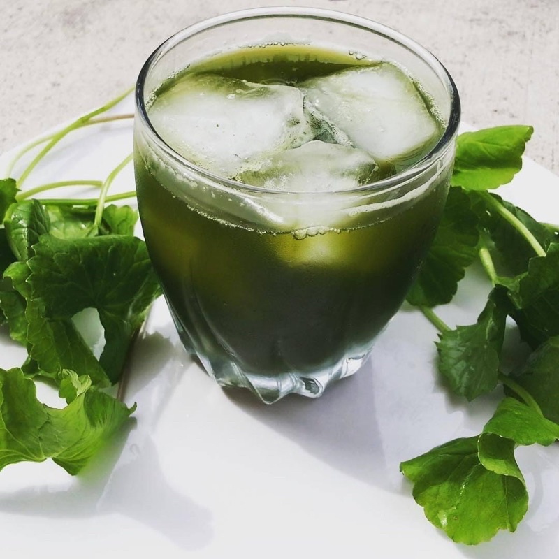 Bột rau má nguyên chất sấy lạnh