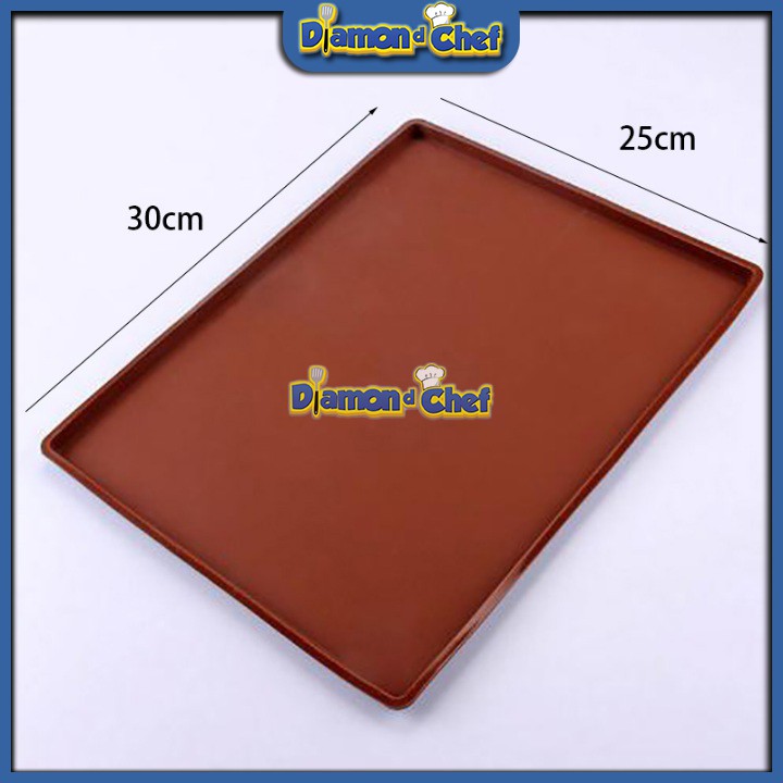 Tấm Silicon Cuộn Bánh 30x25cm