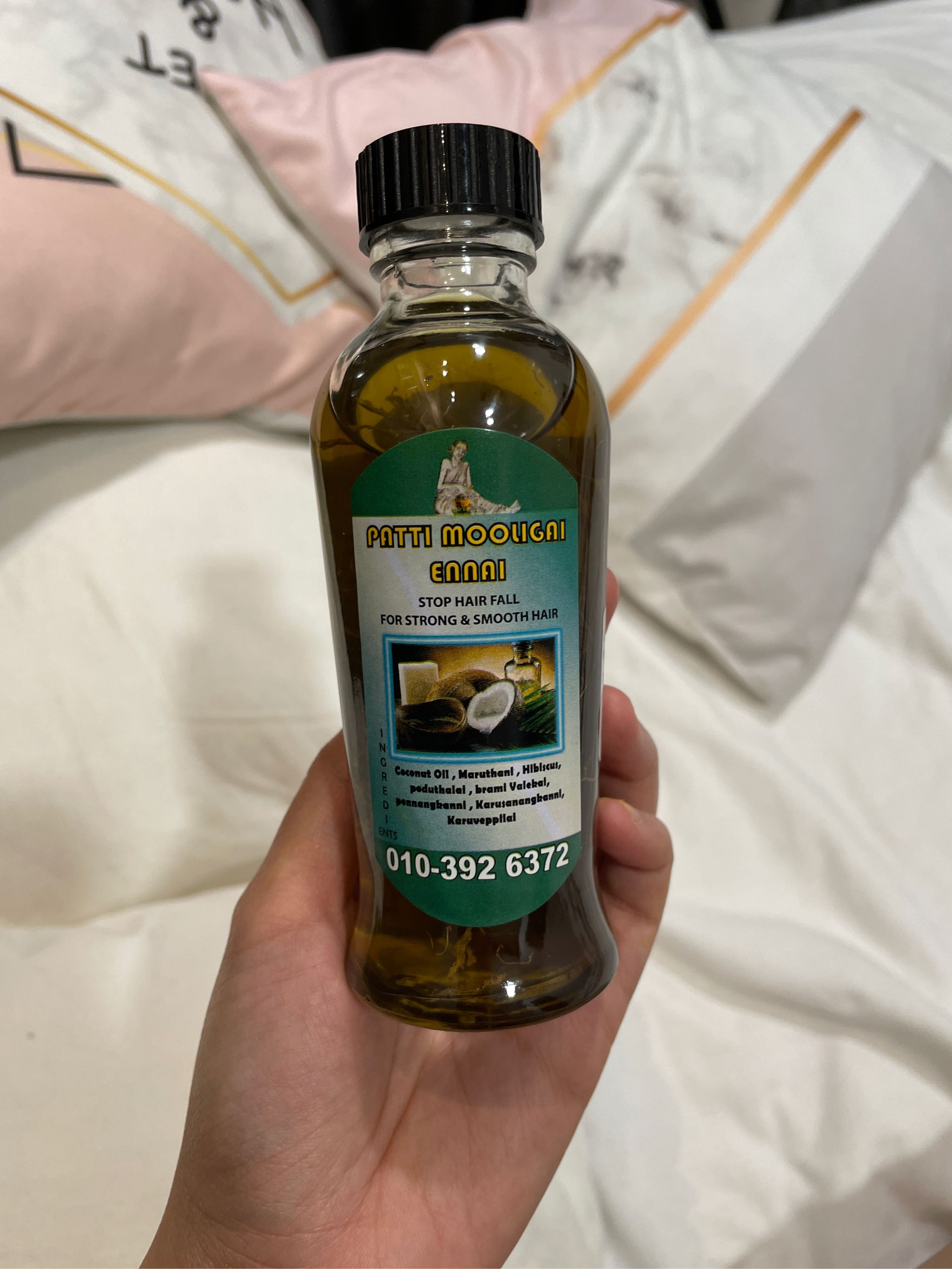 PATTI MOOLIGAI BABY HAIR OIL 105ML RV Lazada