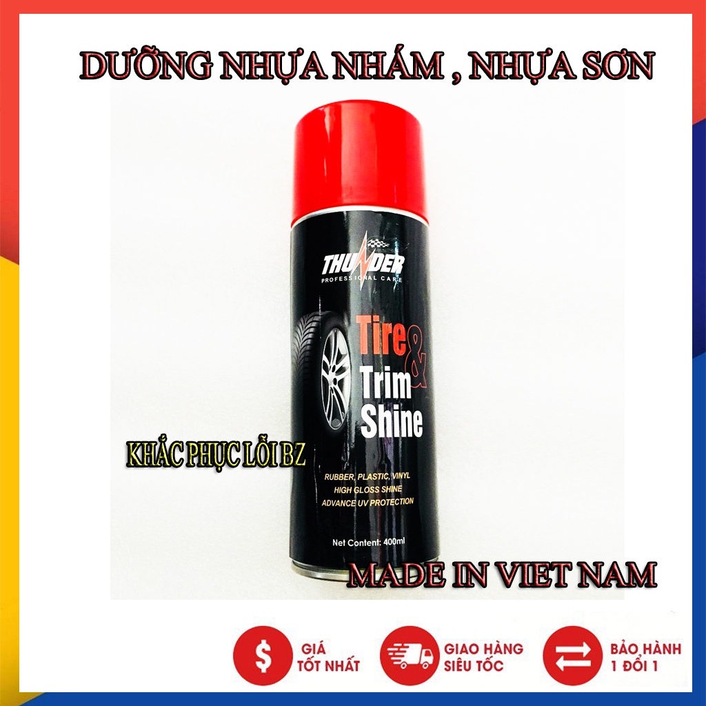 Combo Chăm Sóc Sên Xe Máy MC-40 + Thunder 400ml + Bàn Chải Chuyên Dụng