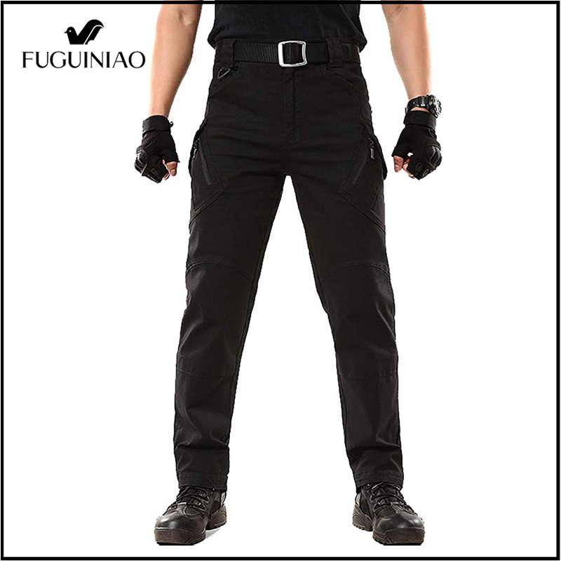 FUGUINIAO Cargo pants, military pants, hiking pants Tactical pants Men's joggers tactical pants Cargo pants Men's military pants Cargo pants Cargo pants Men's fishing pants Long pants Men's casual pants
