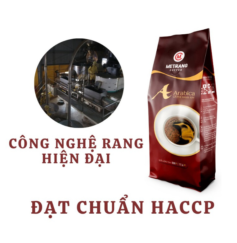 Cà Phê Mê Trang Arabica (100% Hạt Arabica)Túi Bột