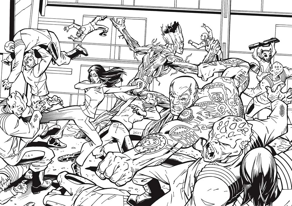 Sách Ngoại Văn - Fahasa - Marvel Super Hero Colouring