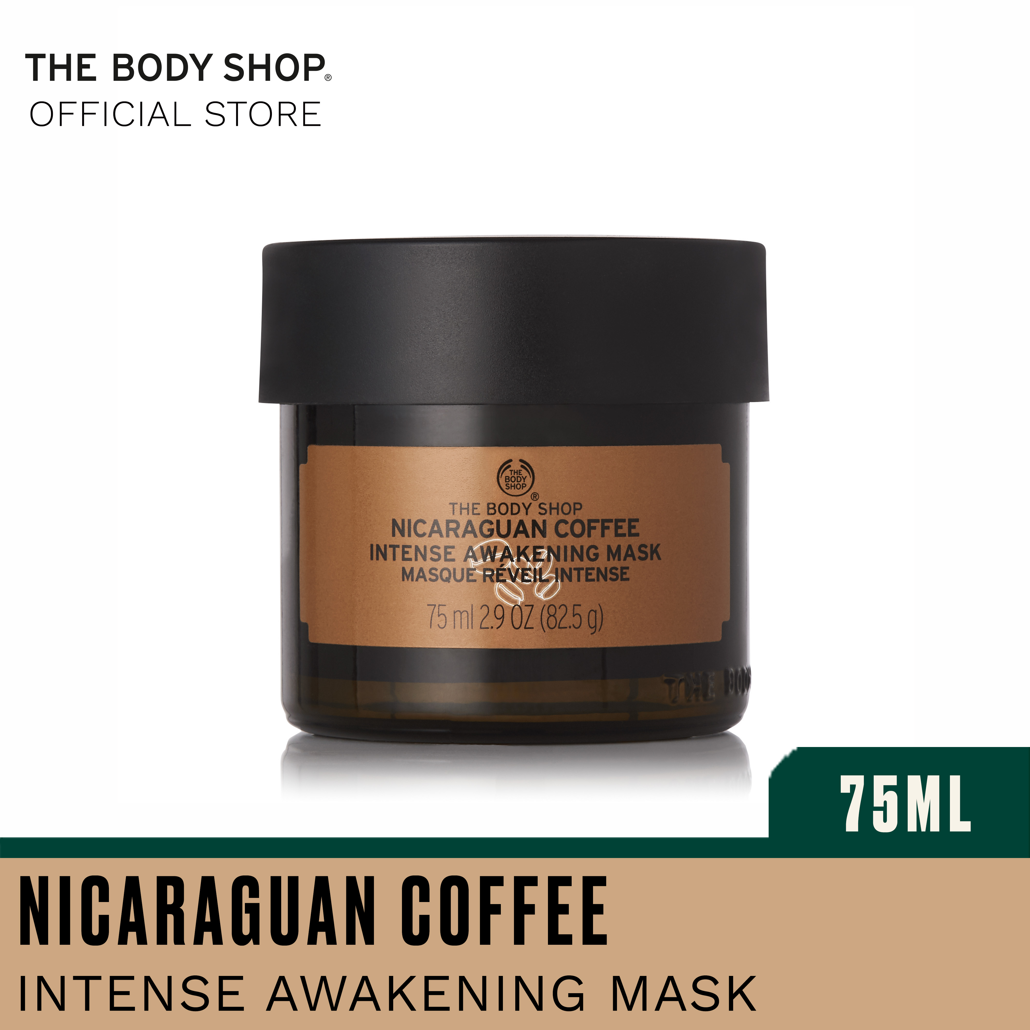 The Body Shop Nicaraguan Coffee Intense Awakening Mask 75ml Lazada