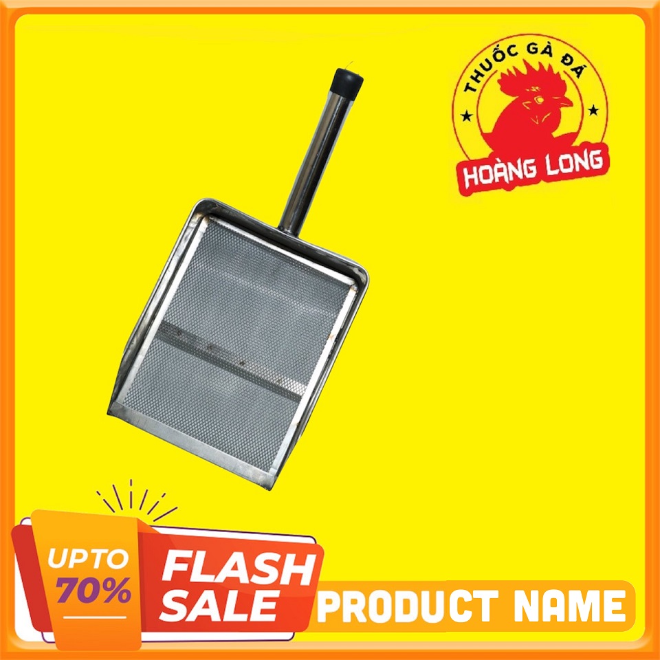 Dụng cu Sàn Phân 2 BÊN INOX cho gà đá 25x30