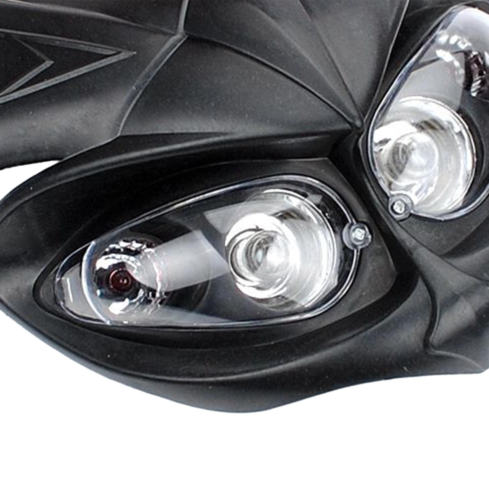 CCAire Motorcycle Headlight Durable Motorbike Headlight Lamp for Assembly Modification Professional Stable Performance Replacement