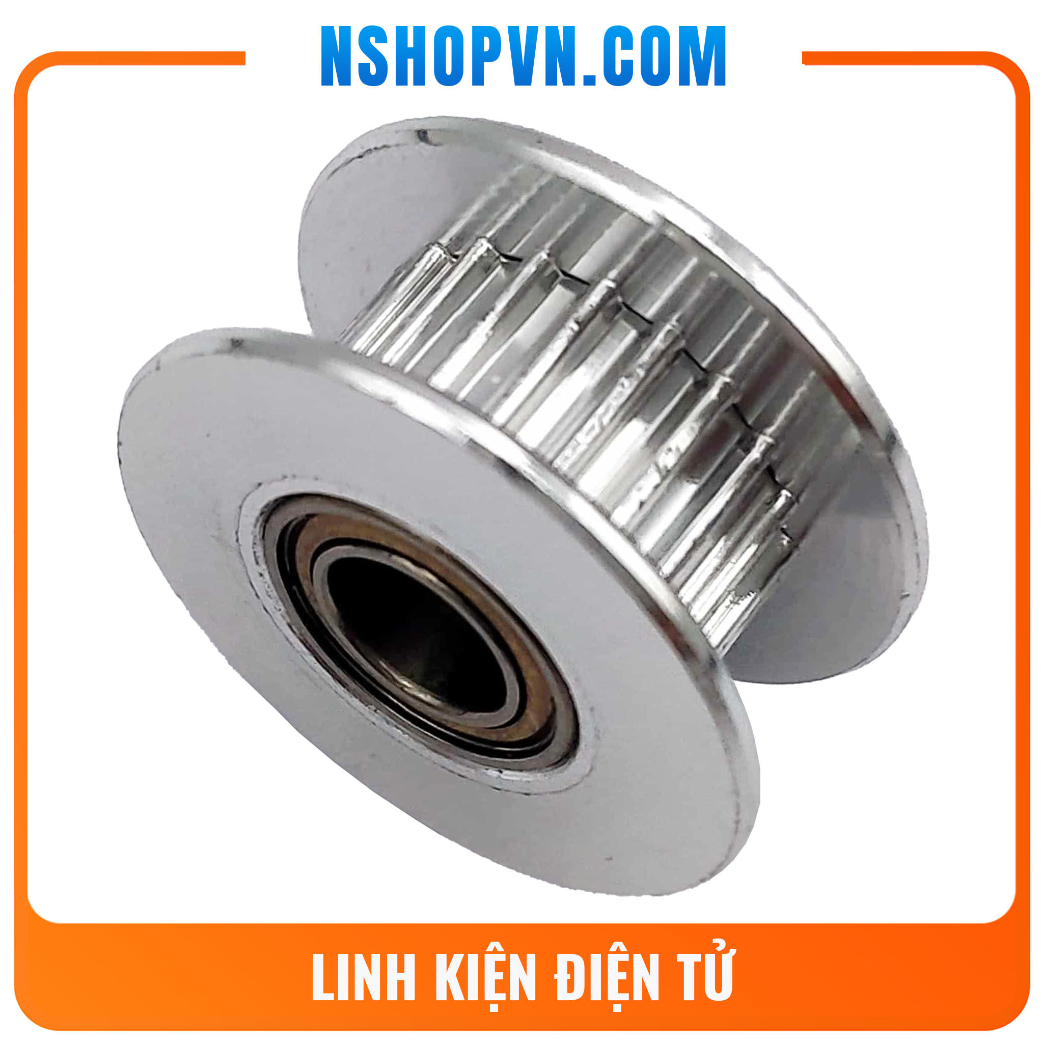 Puly căng đai gt2 20 răng trục 5mm