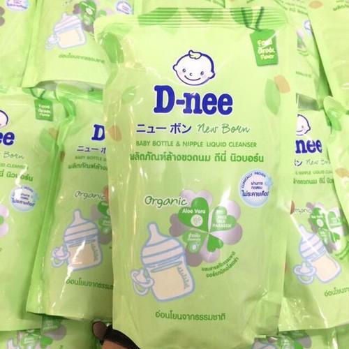 Nước rửa bình sữa Dnee Organic (dạng túi 550ml/ chai 620ml)