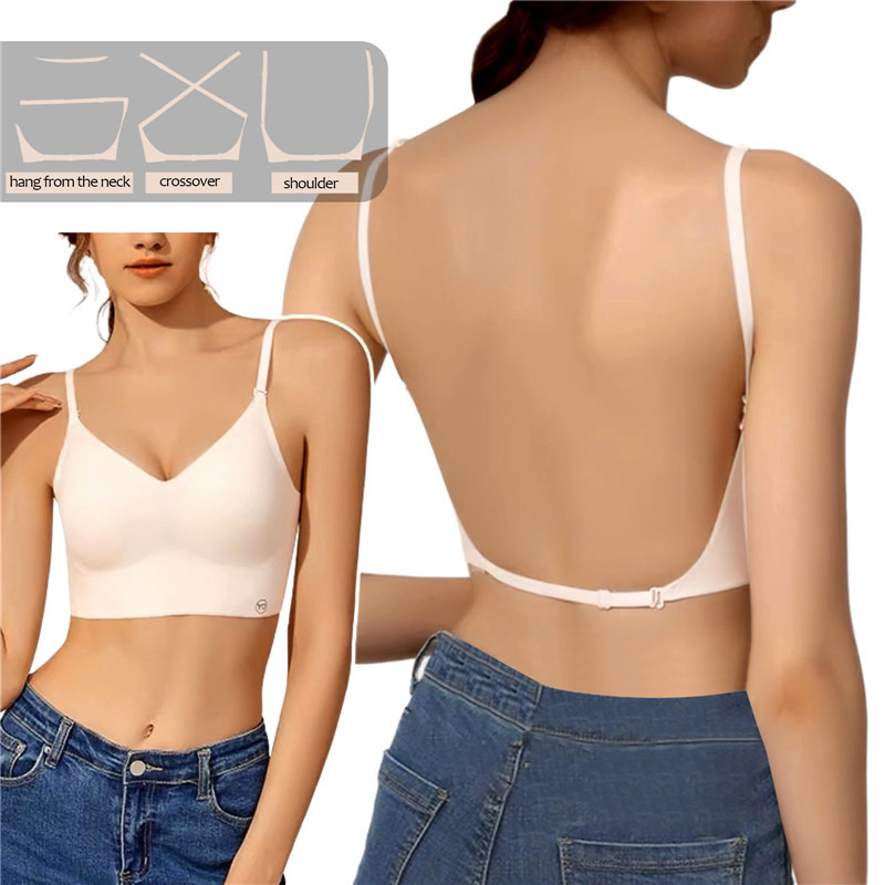 %E3%80%90Versatile%E3%80%91%20Women%20Invisible%20Bra%20Deep%20U%20Plunge%20Bras%20Top%20for%20Dresses%20with%20Transparent%20Strap%20Push%20Up%20Strapless%20Underwea%20-%20Image%204