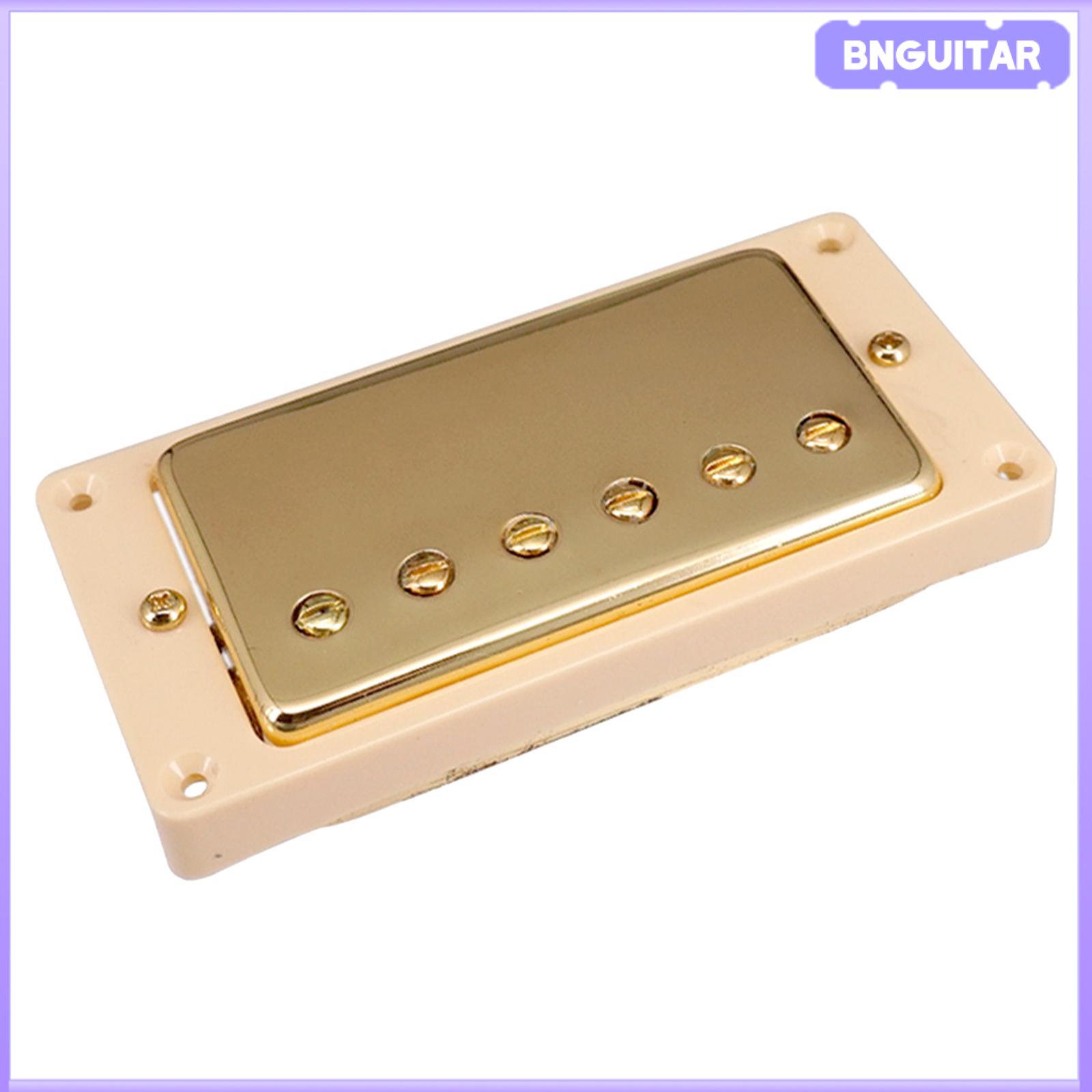 BNGUITAR Humbucker Double Coil Part Electric Guitar Neck Bridge Pickup for LP Style