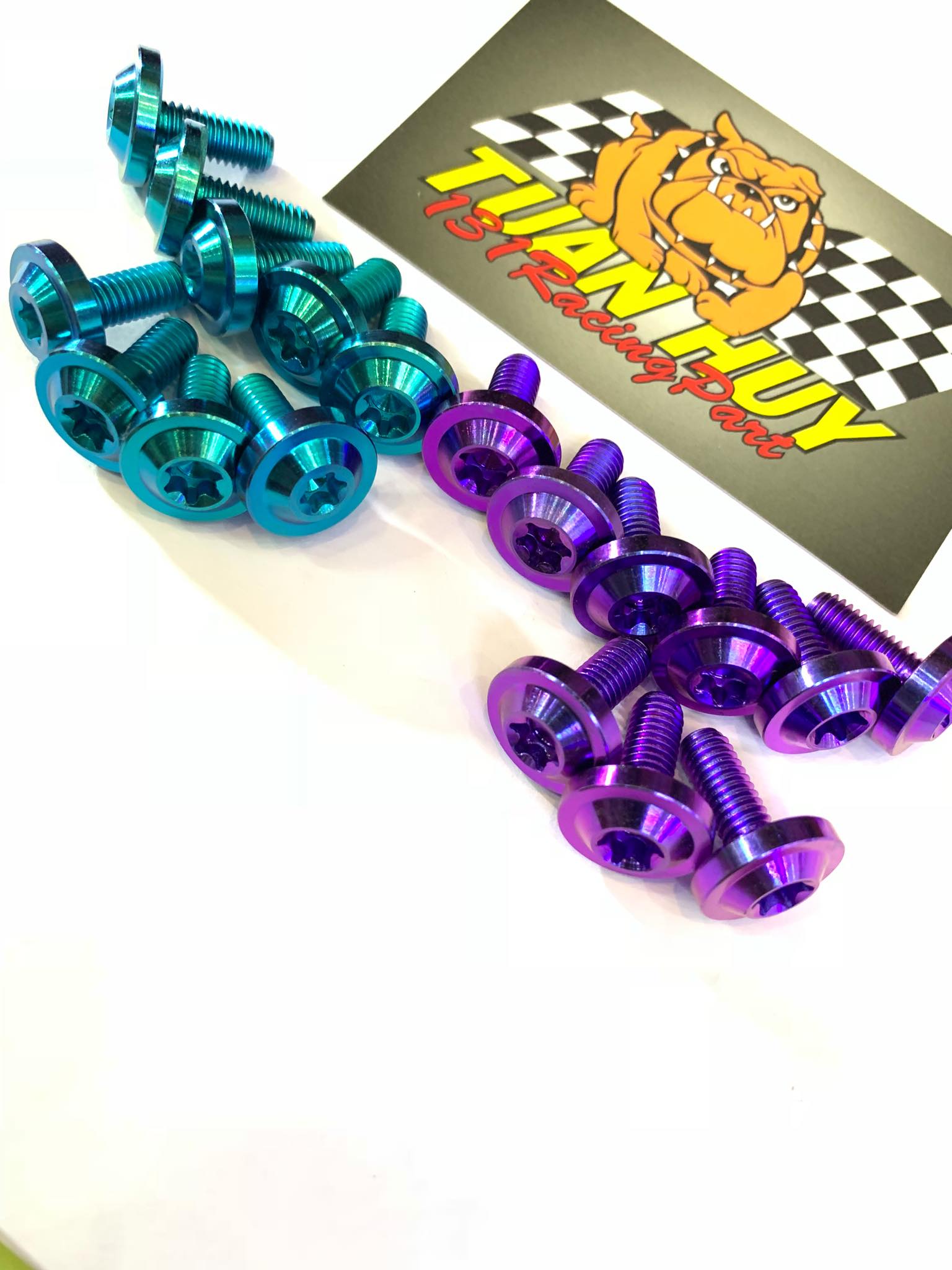 [HCM]1 con Ốc 6li10 6li15 6li20 dù to Titan Gr5 cao cấp bắt ốp pô  dè sau Ex150  dàn áo Wave Dream che sên