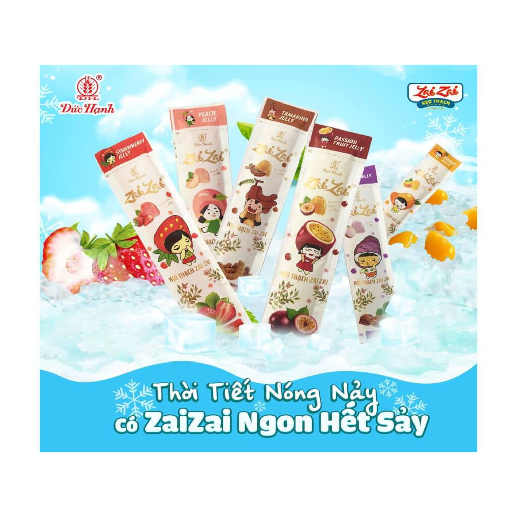 Thạch Zai Zai Đức Hạnh 1 kg mix nhiều vị Shopbethienkim