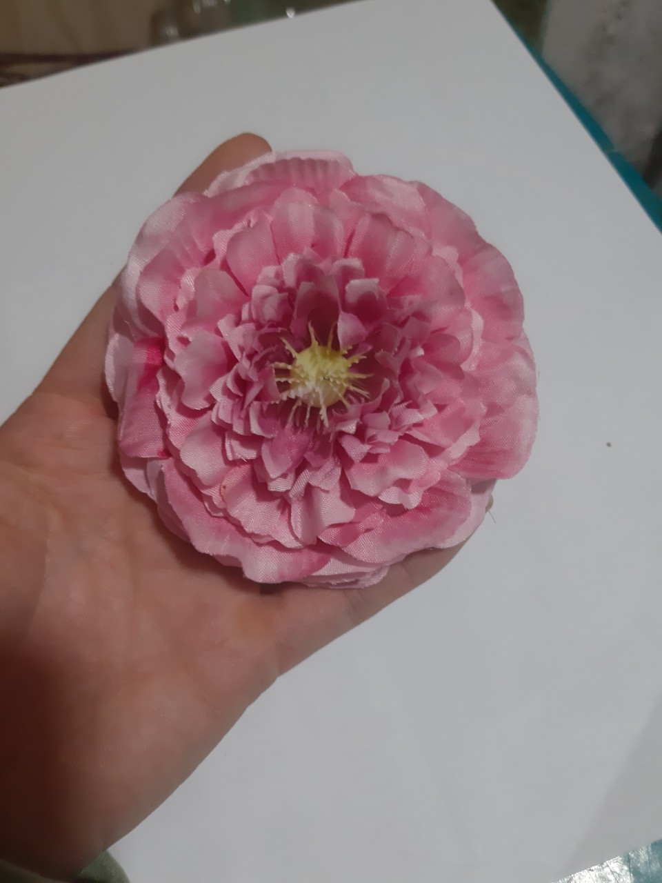 (10cm)Đầu hoa tràm trang trí,hoa tràm lụa cao cấp đầu bông 10cm