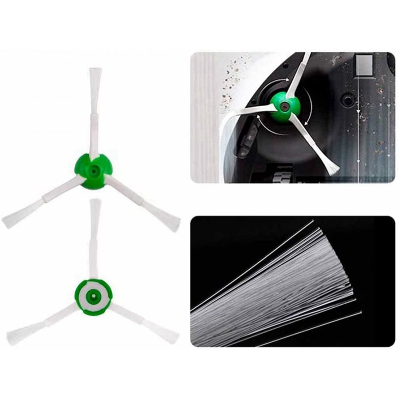 Replacement Brushes and Filter Kit for IRobot Roomba Series E5 E6 I7 I7+ Vacuum Cleaner Parts