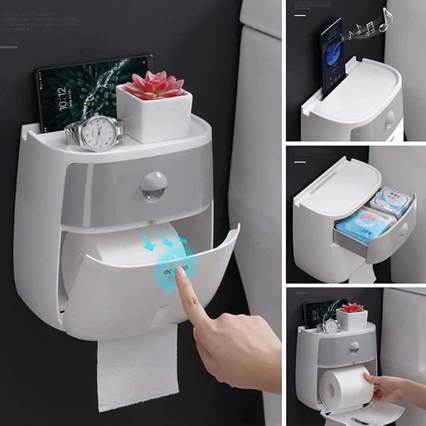 Hộp Đựng Giấy Vệ Sinh 2 Tầng ECoCo