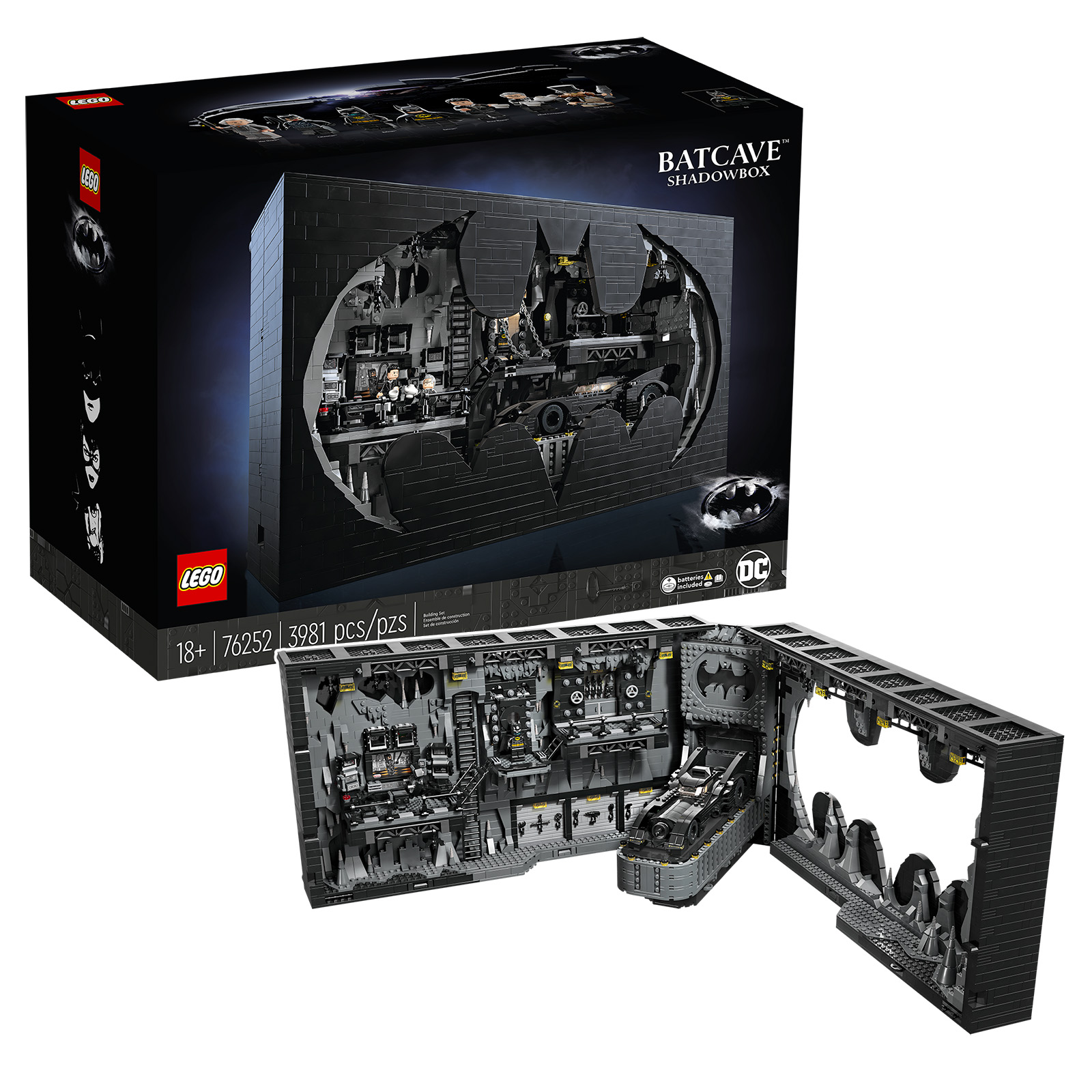 READY STOCK] LEGO 76252 DC Batman Batcave - Shadow Box | Lazada