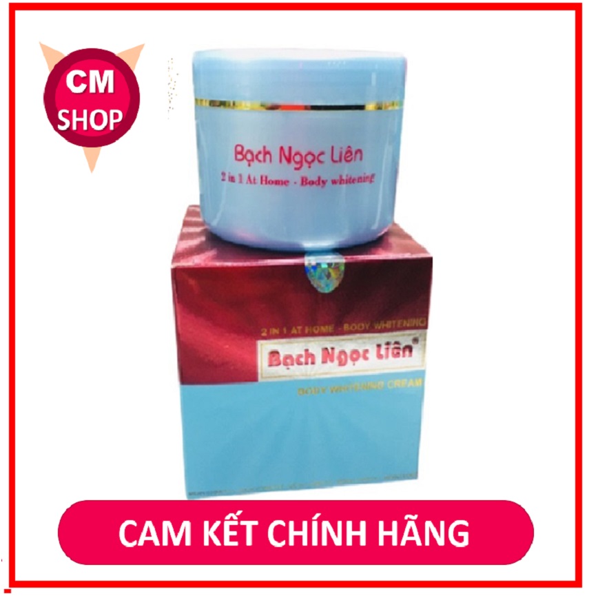 [CHÍNH HÃNG] Kem Dưỡng Trắng Da Body Bạch Ngọc Liên (90g)
