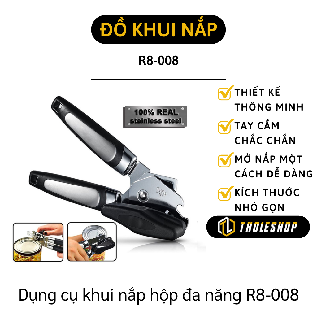 Dụng cụi khui hộp R8-008 - Thiết bị đa năng chuyên dụng vặn mở, khui hộp, mở nắp chai dễ dàng