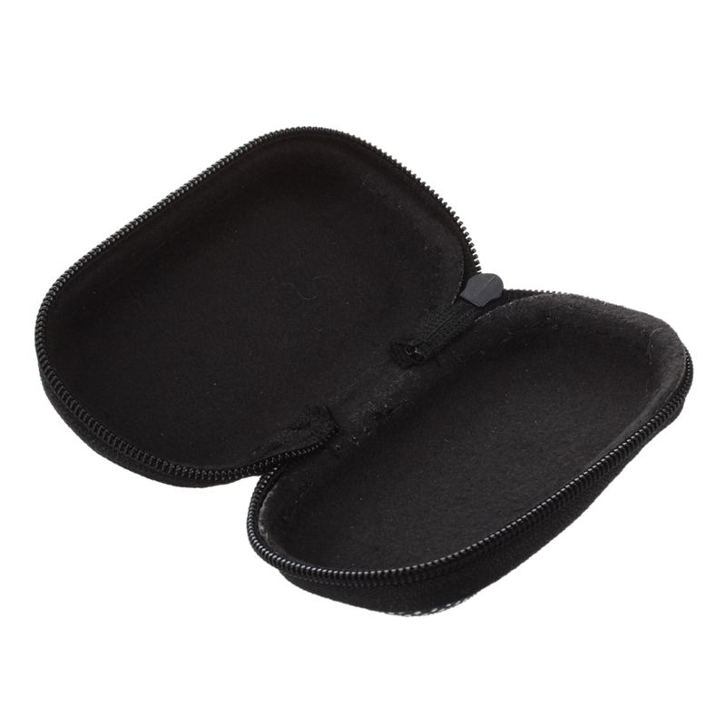 Black White Dotted Cover Case Holder for Folding Presbyopic Reading Glasses