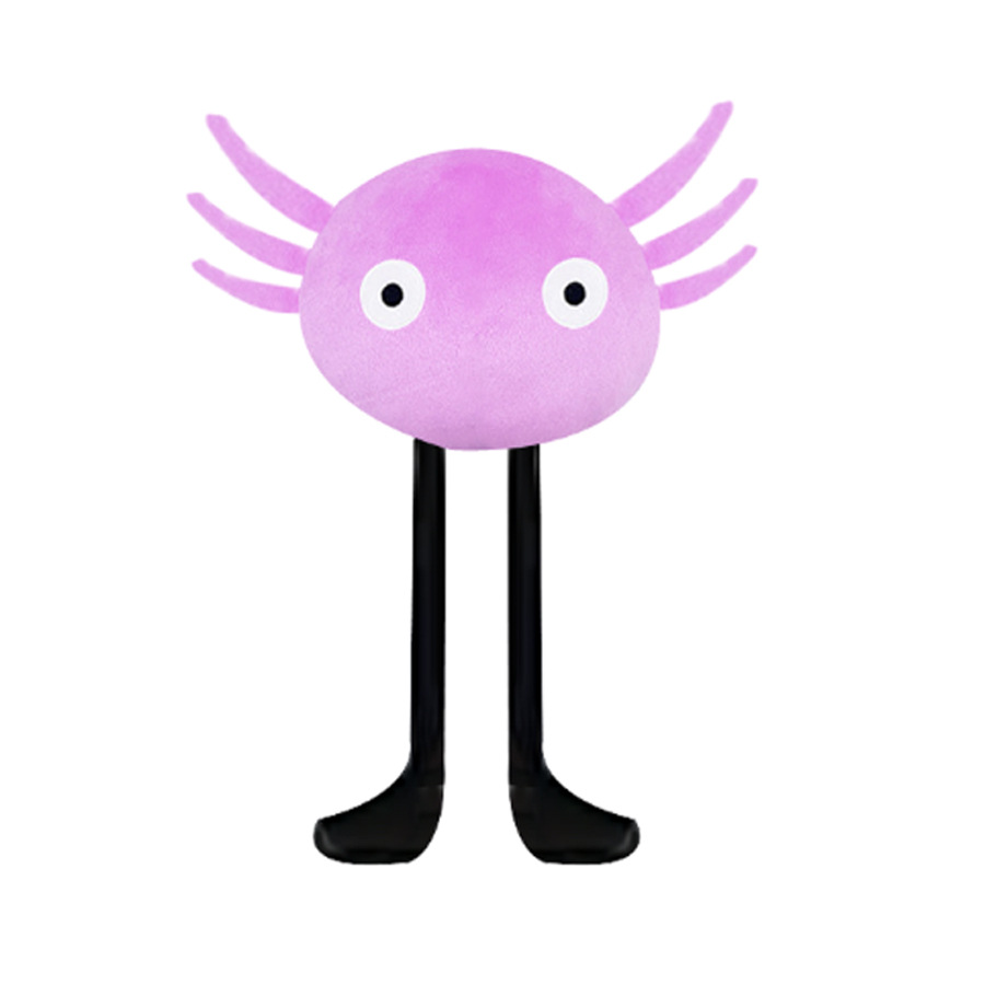 Lz60 ra kinitopet plush dolls gift for kids kinito the axolotl jade the jellyfish sam stuffed toys for kids collection ar l60z