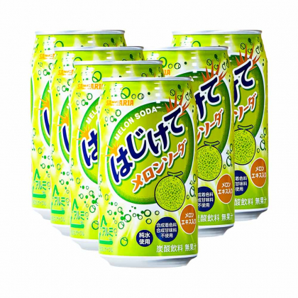 Nước Soda Dưa Lưới Sangaria 350g