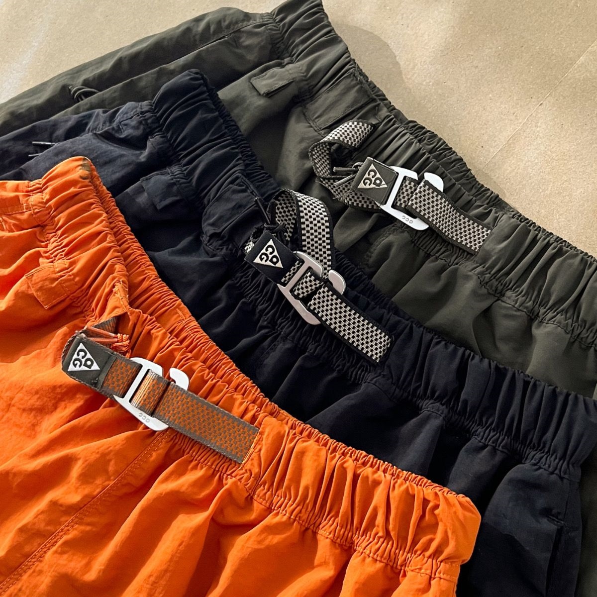 Original ACG Belt Lock Solid Color Shorts