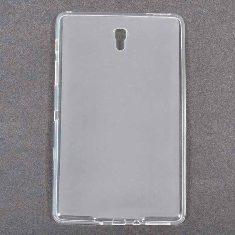 Soft jelly case for samsung galaxy tab s 8.4 sm-t700 sm-t705 t700 t705 8.4 inch transparent white back cover