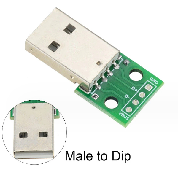 Mạch ra chân USB 2.0 ( đực - cái ), mini 5P, USB Vuông sang chân cắm
