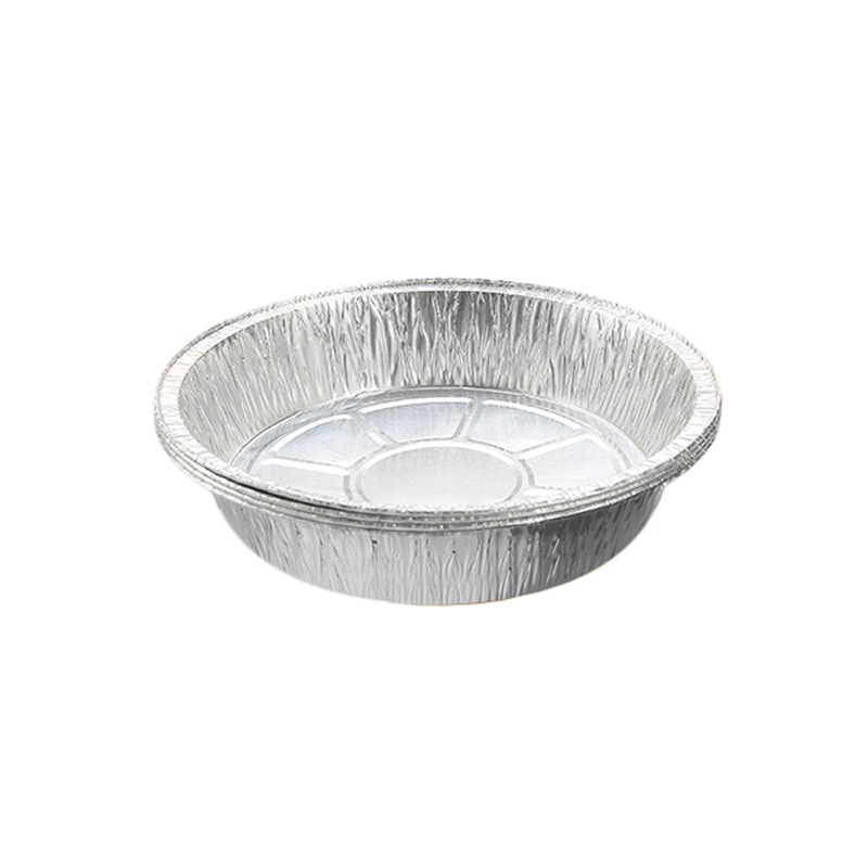 10PCS Round Aluminum Foil Tin Tray Nonstick Air Fryer Oilproof Disc Disposable Disk For BBQ