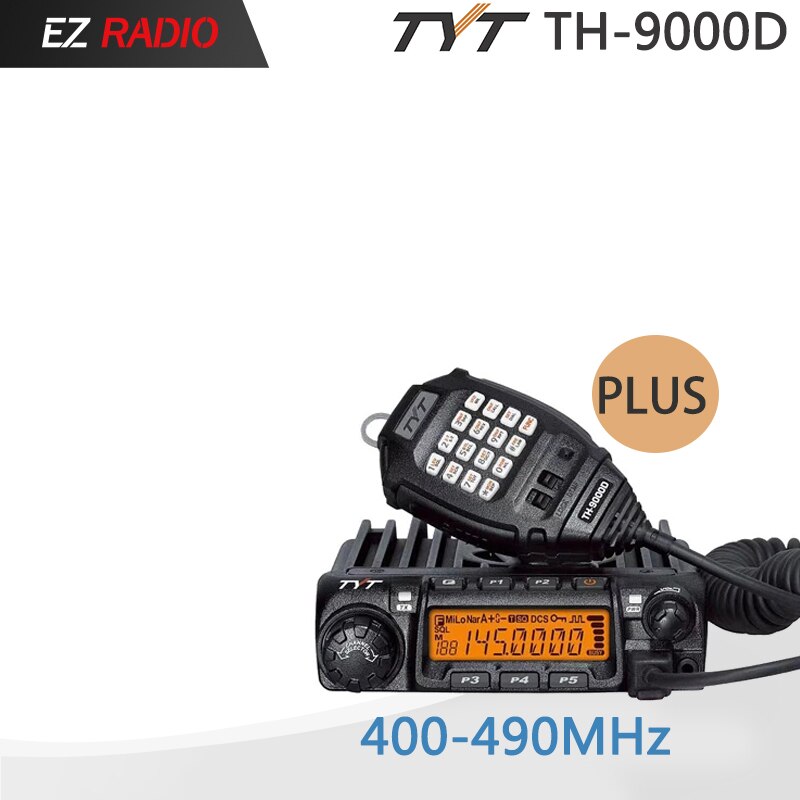 TYT TH-7900 Mobile Radio 50W Dual Band VHF UHF Vehicle Transceiver with Cable - 1