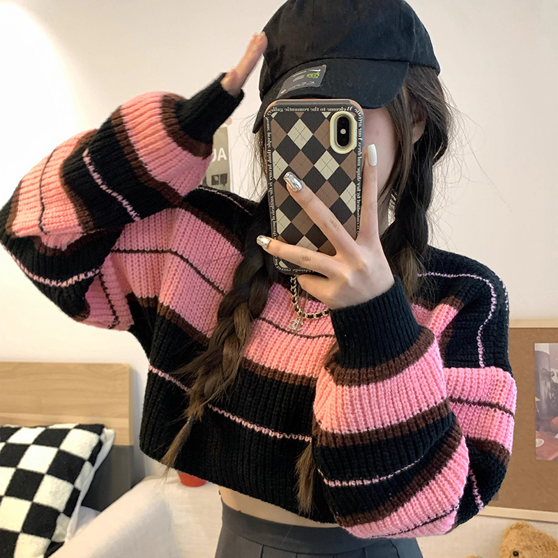 Women%20Striped%20Jumper%20Vintage%20Female%20Autumn%20Long%20Sleeve%20Casual%20Cropped%20Sweater%20-%20Image%209