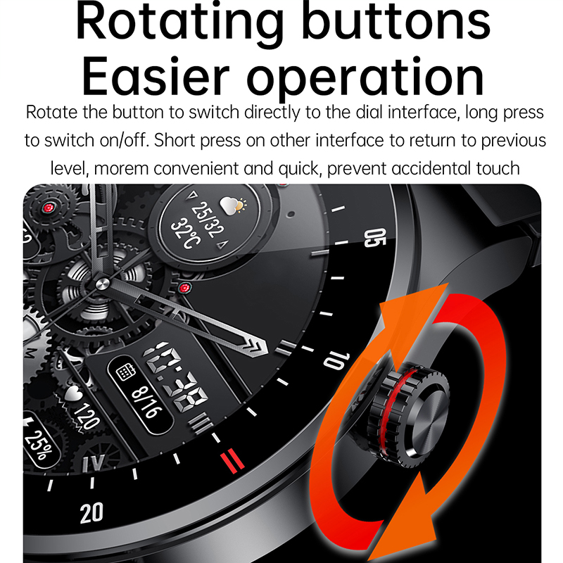 【Limited Quantity】 NFC Call Men Full Screen Sports Bracelet Waterproof ECG Health Monitor SmartWatch for IOS Android 2024.