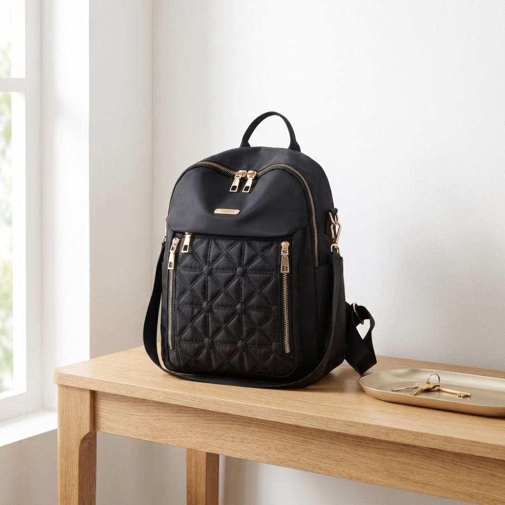Portable%20Oxford%20Cloth%20Simple%20Backpack%20Multi-functional%20Small%20Pack%20Solid%20Color%20Shoulder%20Bag%20Solid%20Color%20Retro%20Backpack%20Lady%20-%20Image%203
