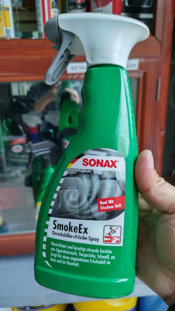 Dung dịch Khử Mùi Trong Nội Thất SONAX Car Breeze/ Smoke-Ex 500ml