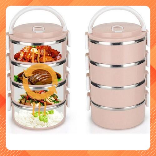 Cặp lồng giữ nhiệt 4 tầng lúa mạch