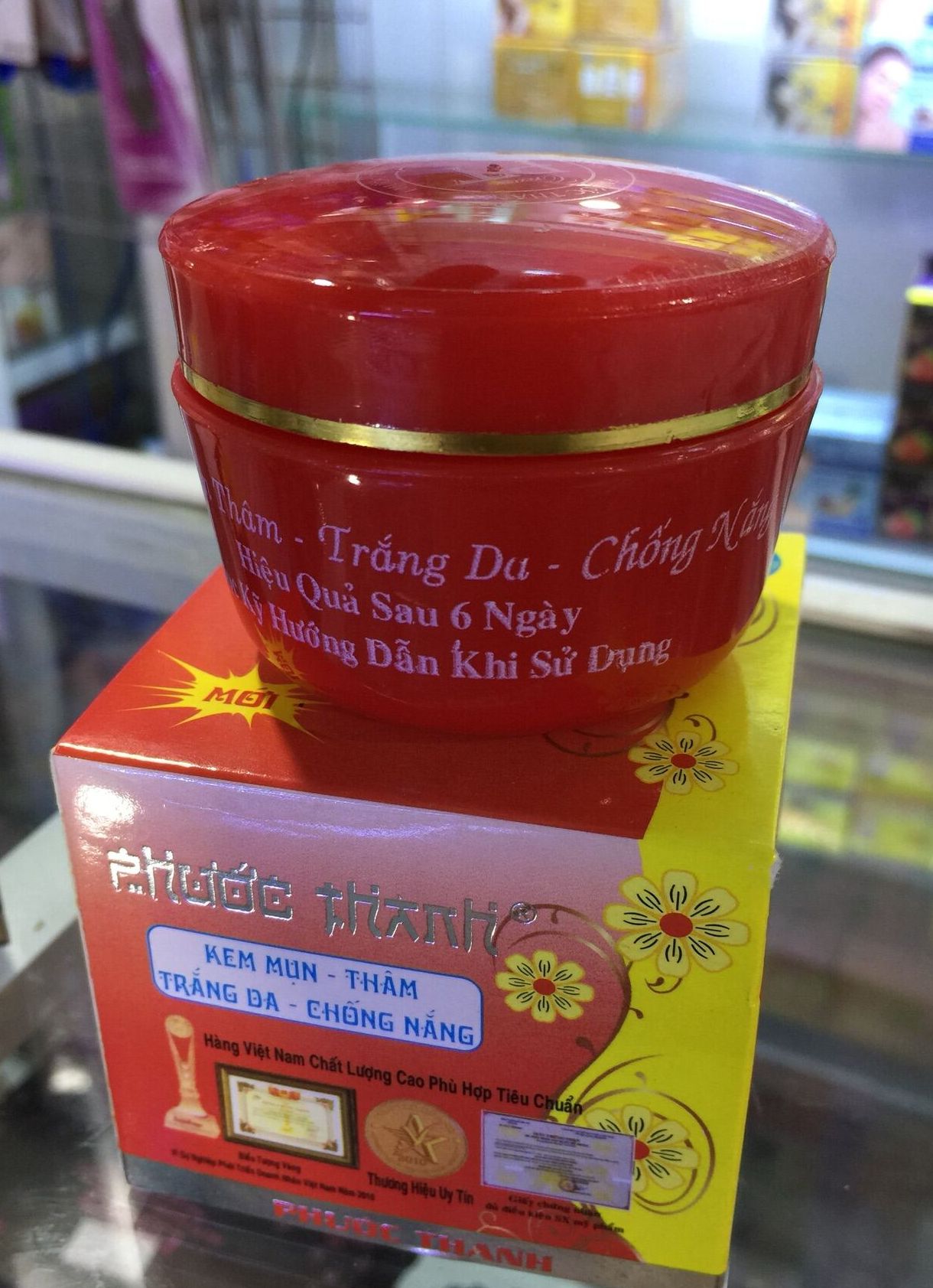 Kem Phước Thanh ( mụn, thâm, trắng da, chống nắng)10g