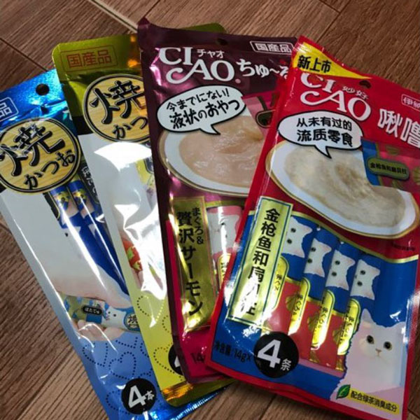 Súp Thưởng Ciao Inaba Cho Mèo Nhật Bản