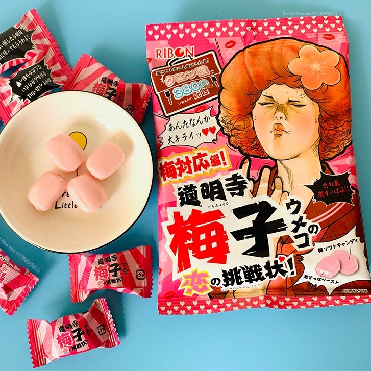 Kẹo Siêu Chua Vị Mơ Ribon 70g