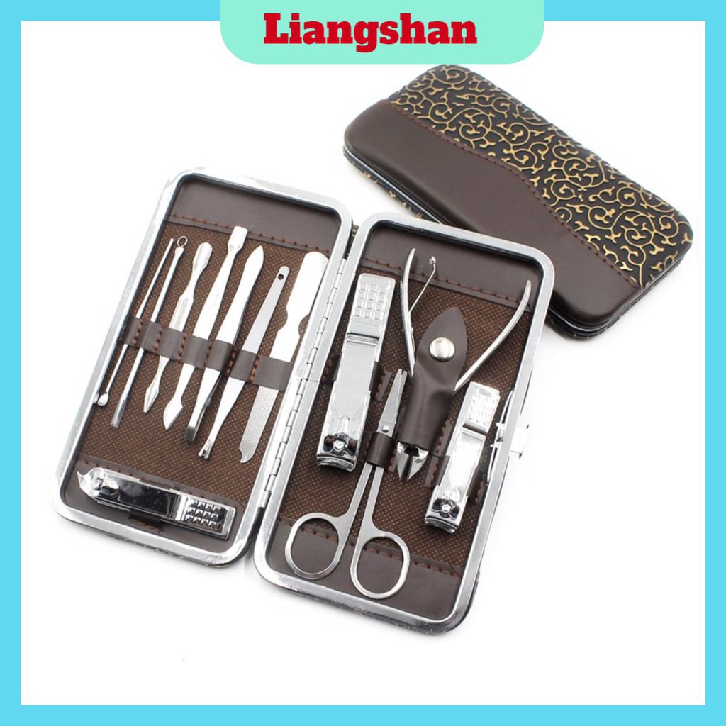 Bộ cắt móng tay/Bấm móng tay 12 món-Dụng cụ làm móng đa năng